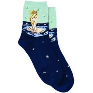 GGorangNae - Birth of Venus Women's Crew Socks by Bamboo Trading Company NWT